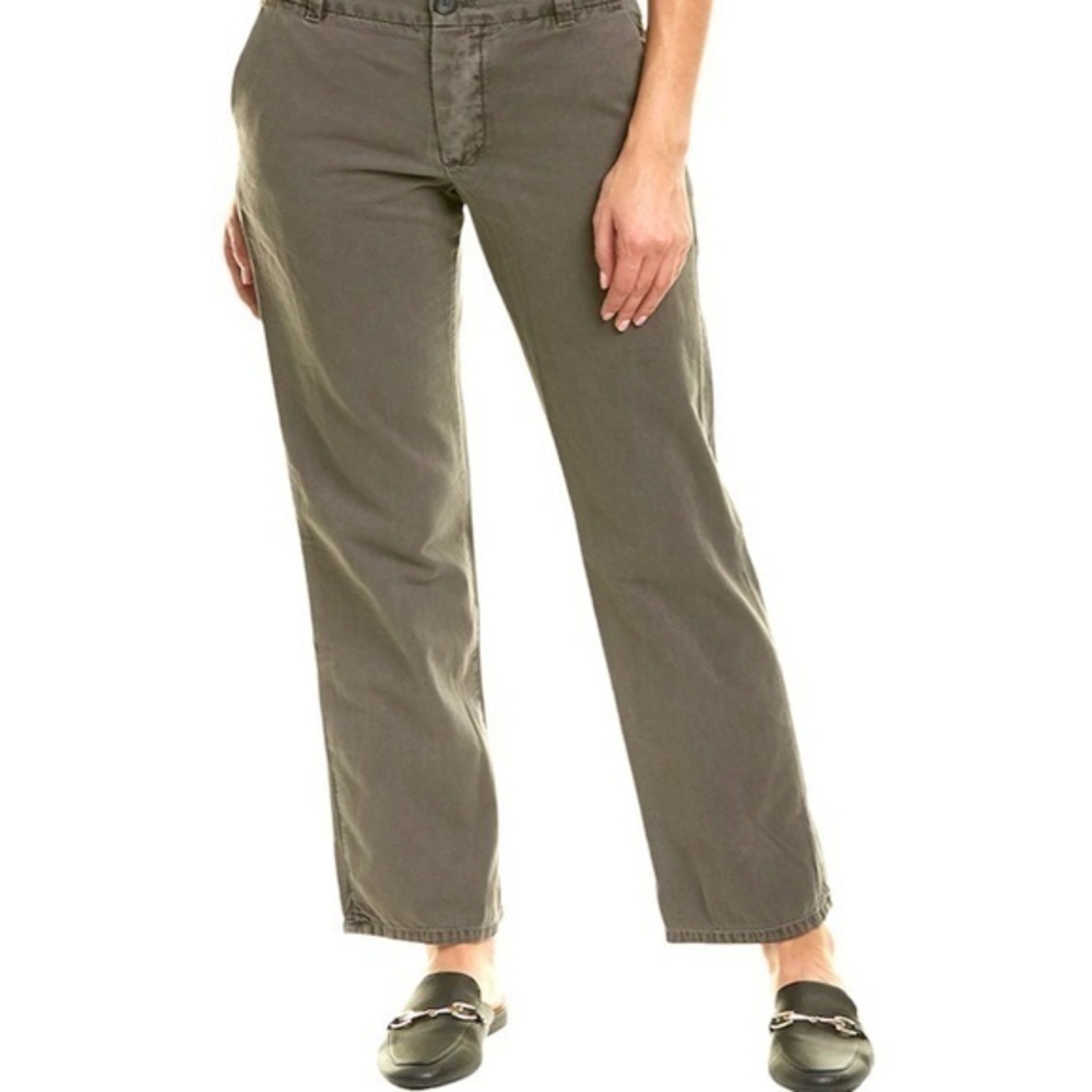 James Perse Boyfriend Button Fly Twill Chinos
